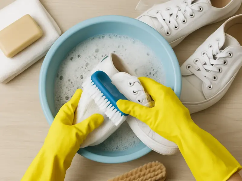 Professional shoe cleaning